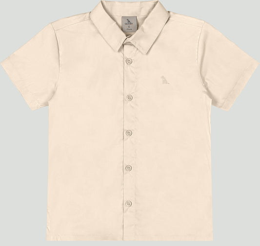 Camisa formal beige niño Quimby 35006-120304