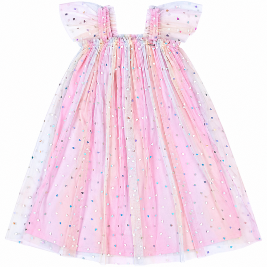 Vestido rosado tutu niña Quimby 35064-112511 gala