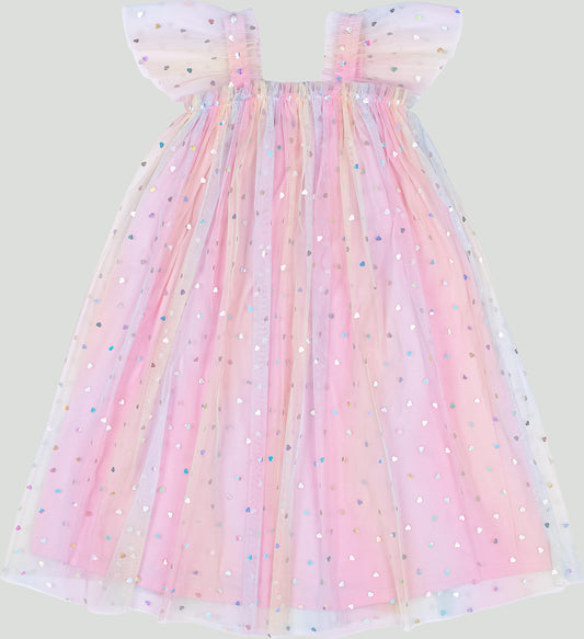 Vestido rosado tutu niña Quimby 35064-112511 gala