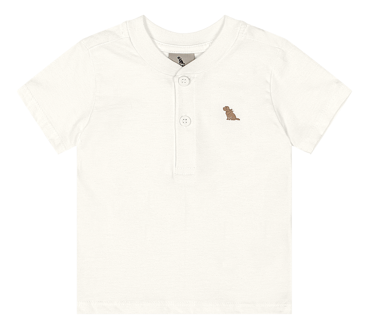Set conjunto camisa blanca short rayas beige bebe niño Quimby 35134-000106