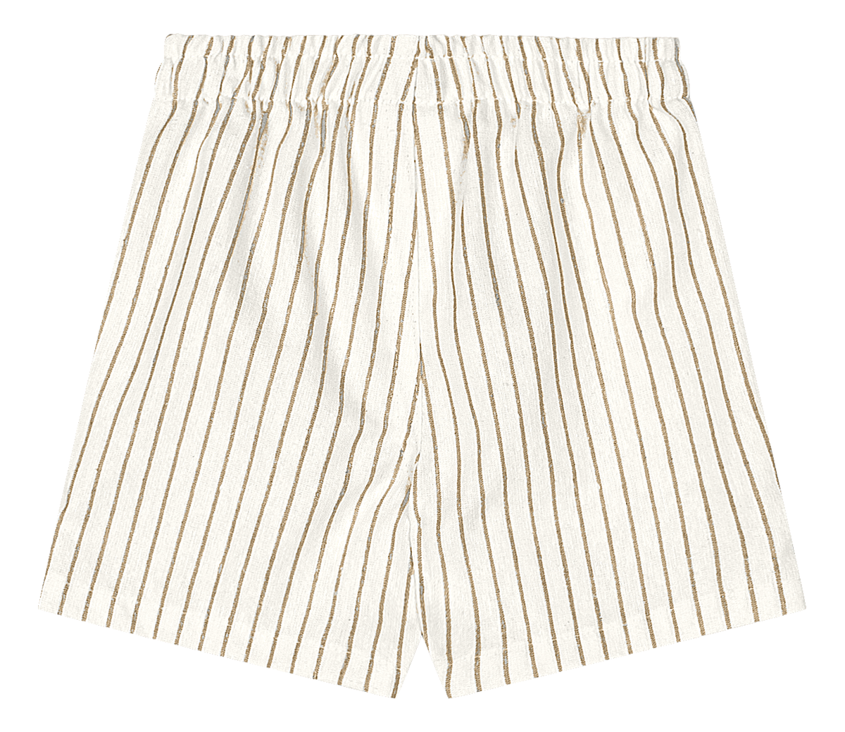 Set conjunto camisa blanca short rayas beige bebe niño Quimby 35134-000106