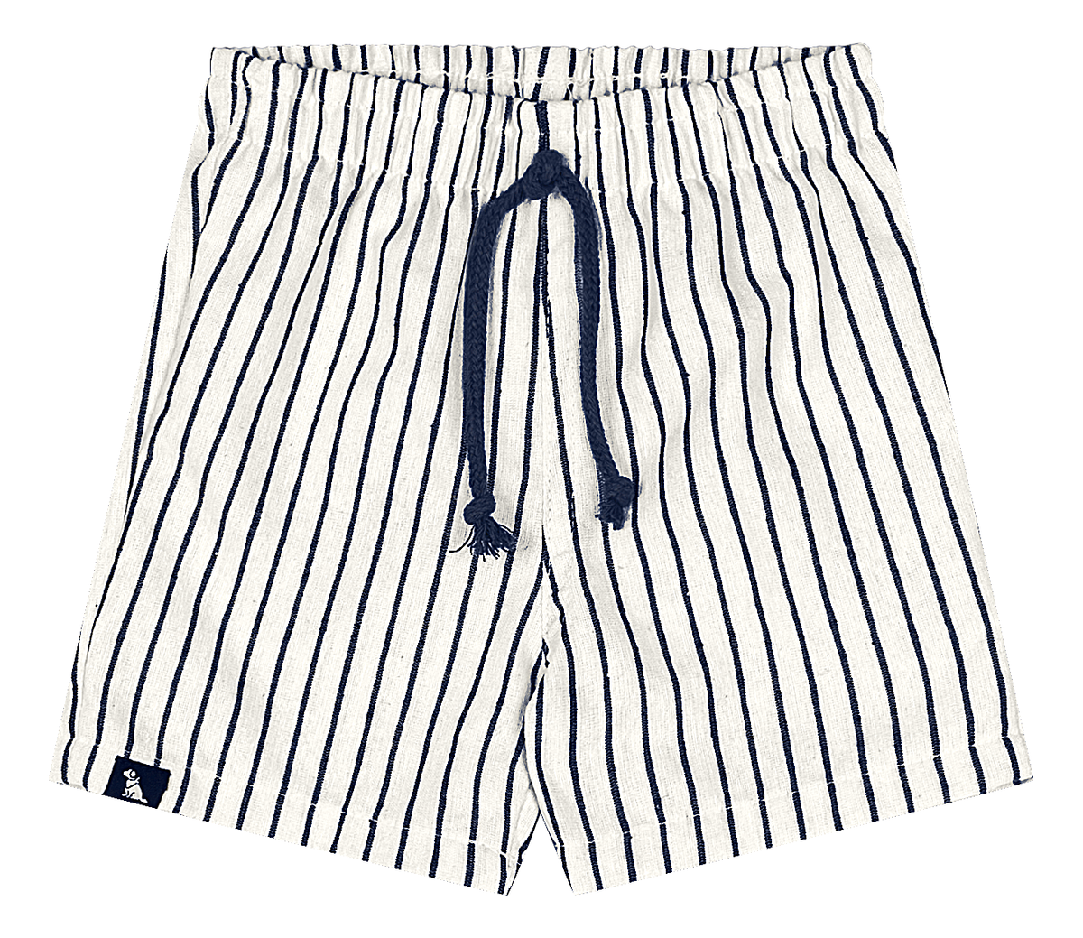 Set conjunto camisa azul oscuro short rayas bebe niño Quimby 35134-193921