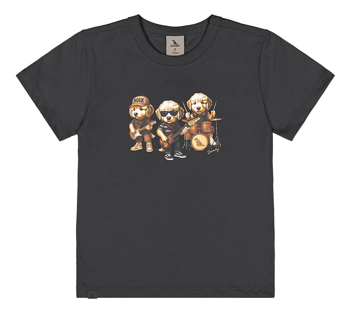 Camisa negra niño Quimby 35167-194104