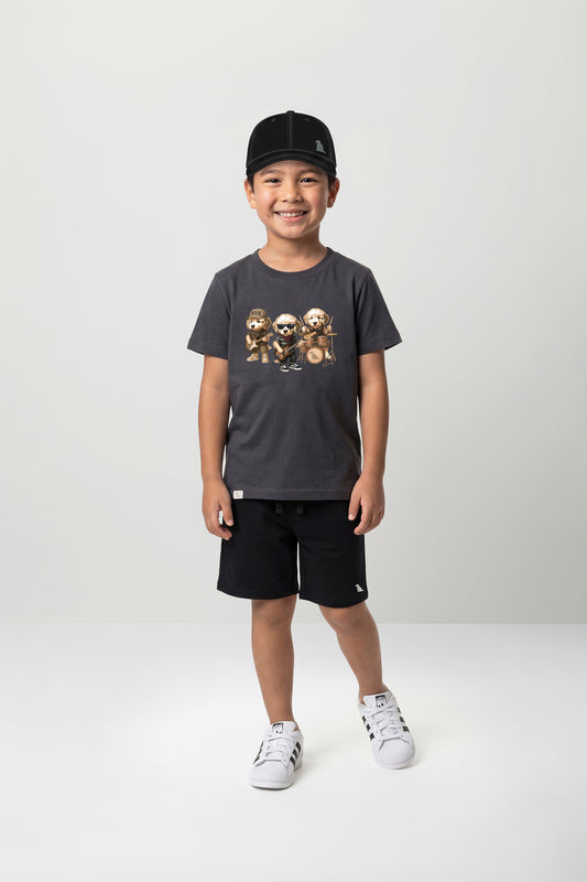Camisa negra niño Quimby 35167-194104