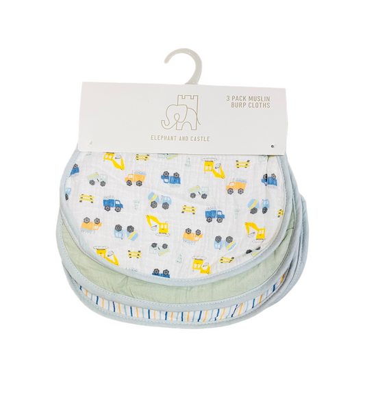 Set 3 baberos bebe niño carro
