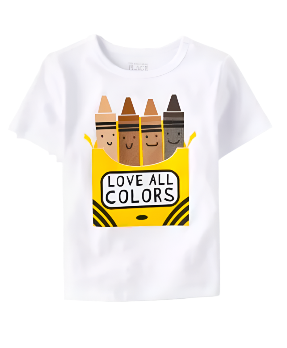 Camisa blanca crayones unixec the Children’s place