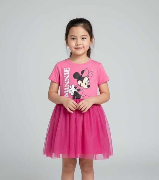 Vestido rosado Minnie tutú 38834672 promo 2x1000