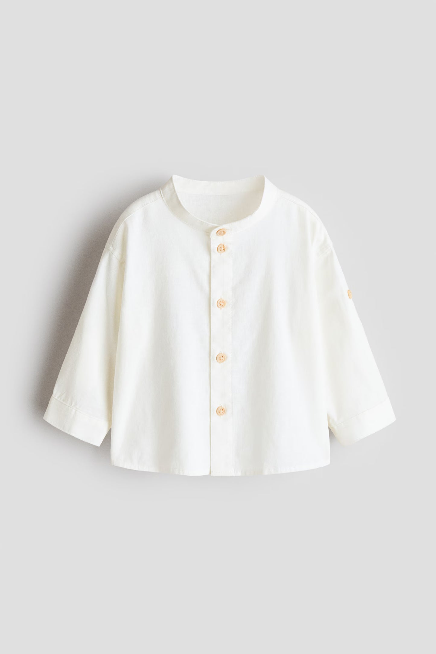 Camisa formal blanca bebe niño H&M 1320550002008