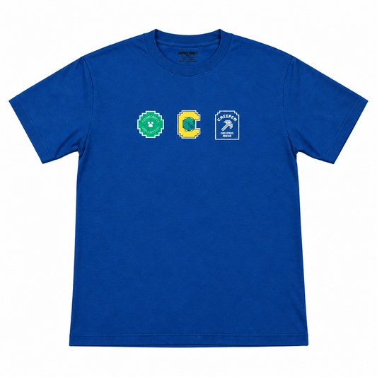 Camisa azul oscuro badges minecraft niño St Jacks 3030227502