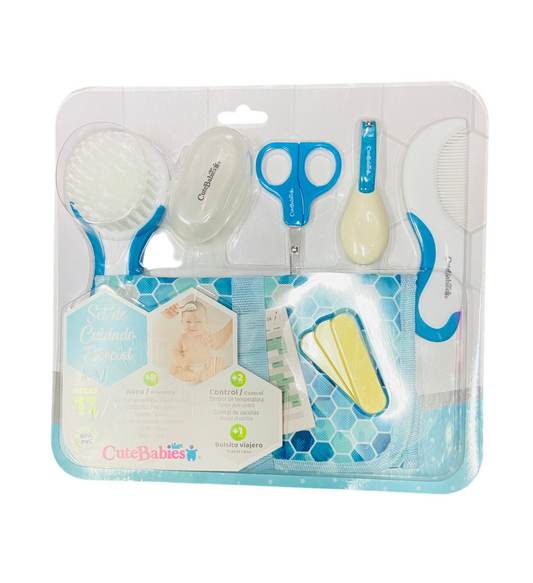 Set limpieza cuidado esencial bebe Niño cutebaby