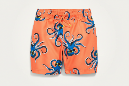Calzoneta Short traje de baño pulpos old navy niño