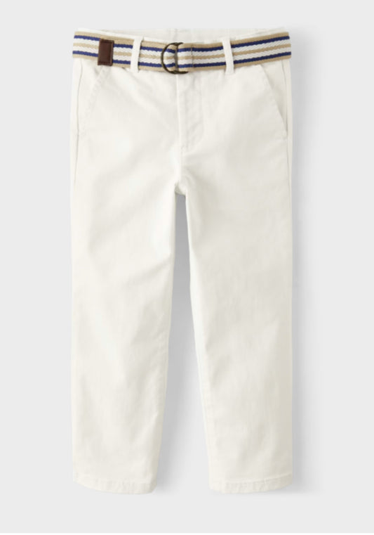 Pantalon blanco faja Gymboree niño