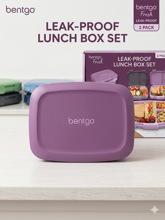 Set 2 piezas Loncheras bentgo contenedor antiderrame PROMO
