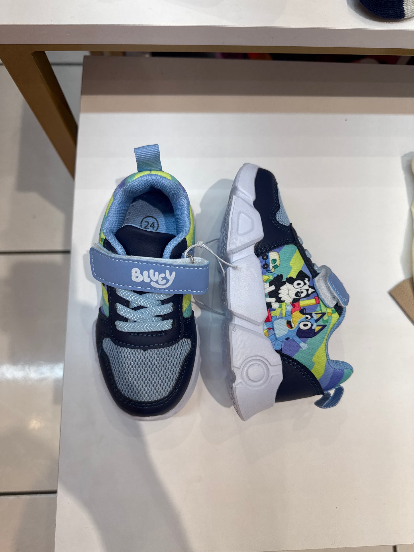 Tenis bebe niño azul Bluey D8-BLU-F02N 690590 promo 2x1000