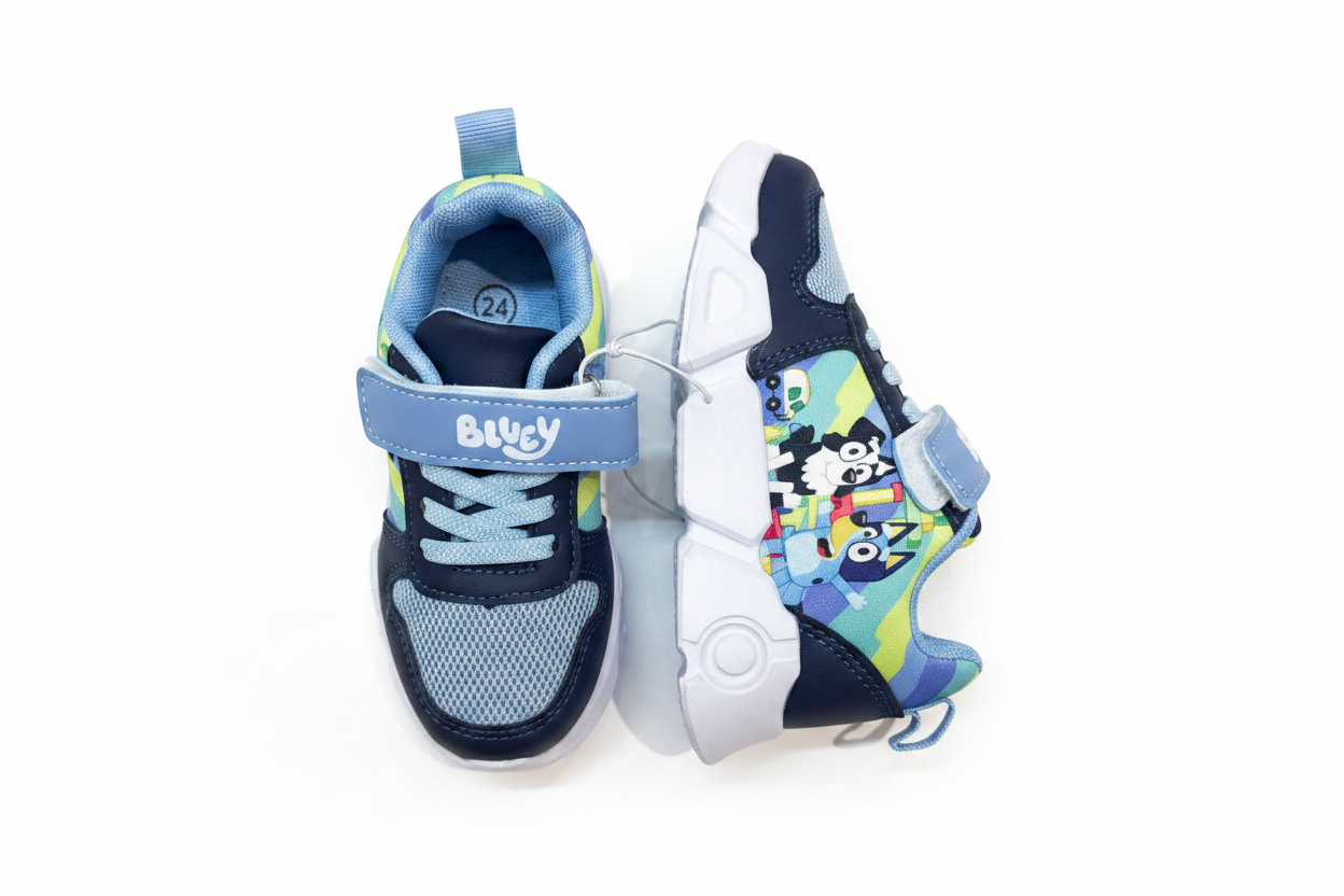 Tenis bebe niño azul Bluey D8-BLU-F02N 690590 promo 2x1000
