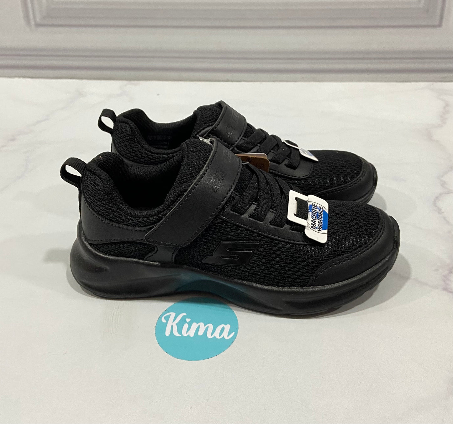 Tenis Negros Niño Niña Skechers zapatos negros