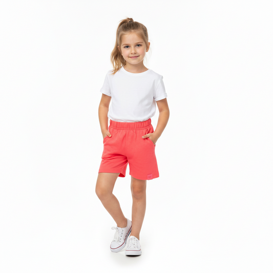 Shorts biker Quimby bebe Niña Grande Rosado neon  34001-072033 promo 4x1000