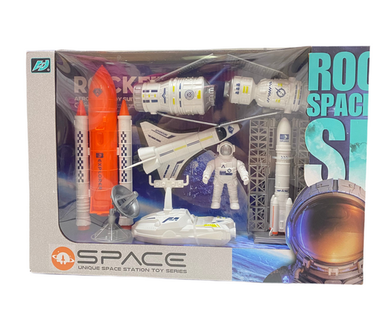 Juguete estacion espacial astronauta