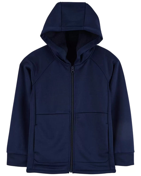 Sueter azul con gorro Carters niño  hoodie 59215600