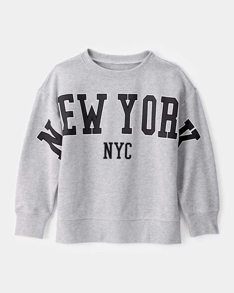 Sueter gris niño Carters 3T500110