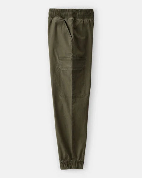 Pantalon jeans cargo verde militar niño Carters 3T501410