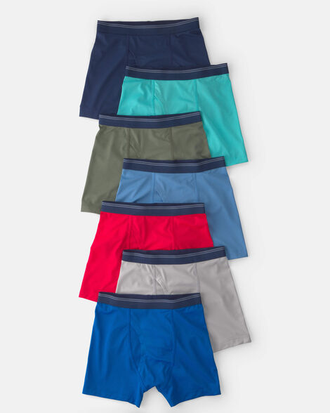 Set 7 paquete ropa interior boxer niño Carters 3V005110