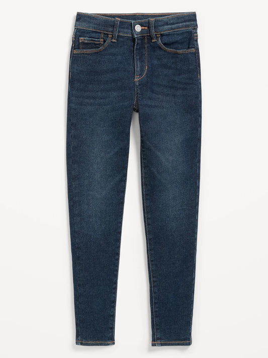 Pantalon Jeans Jeggings skinny Old navy Niña azul oscuro.730766-001