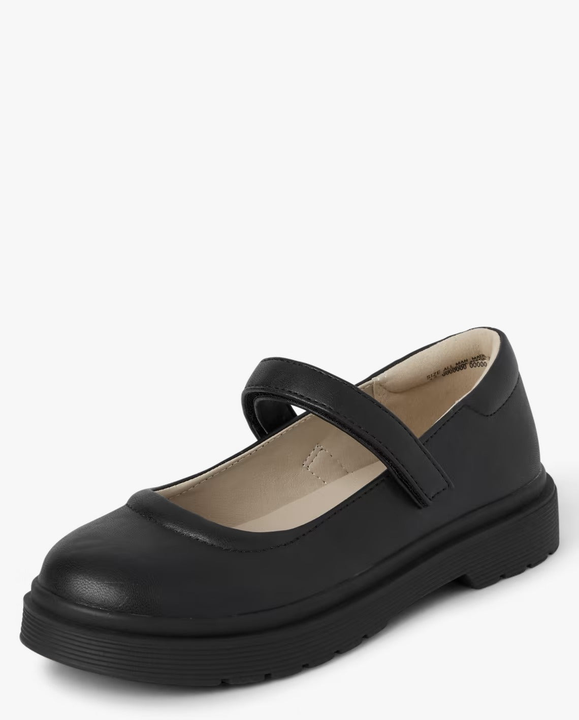 Zapatillas negras niña Childrens Place Zapatos negros escolar 3012480