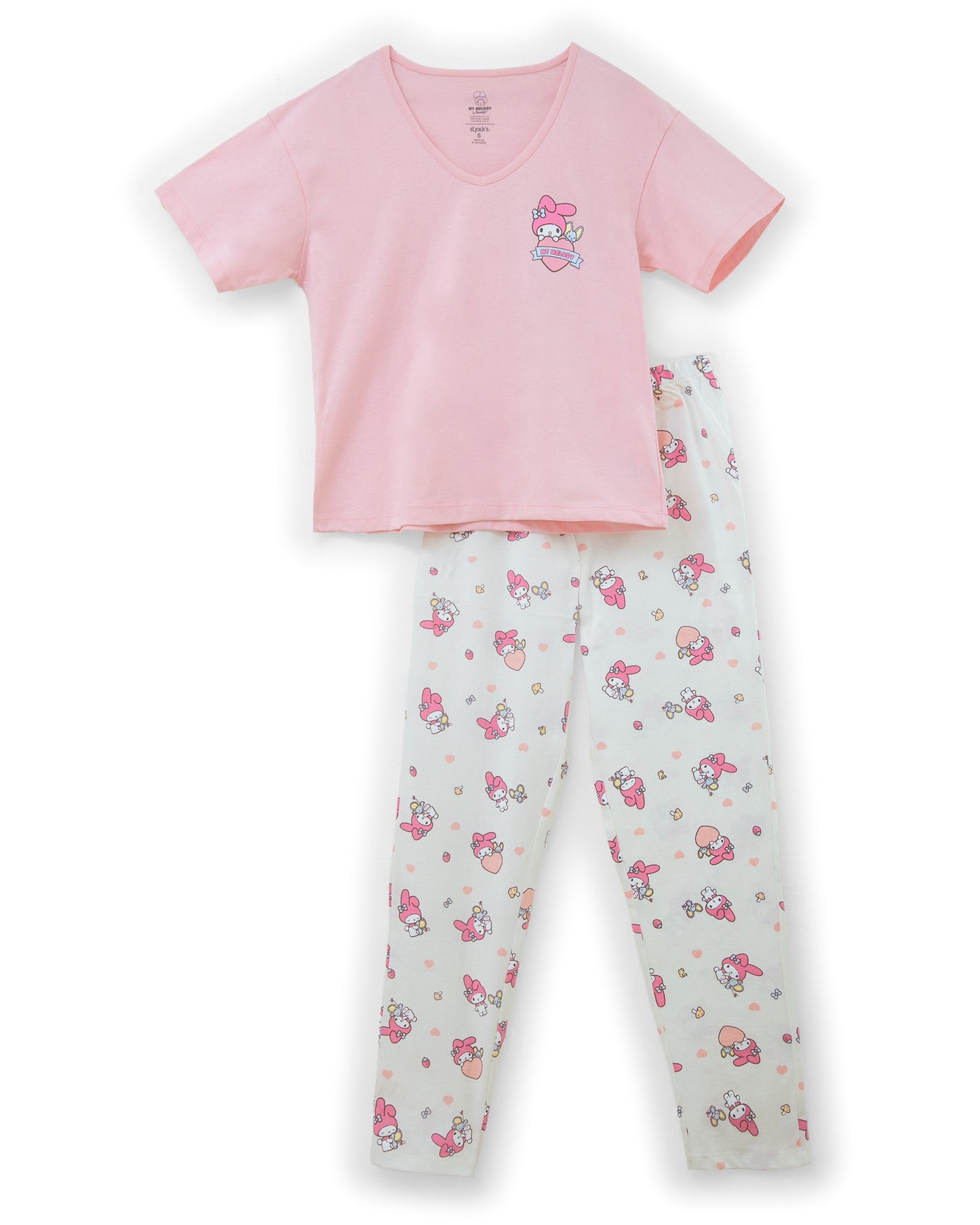 Pijama adulto juvenil mujer niña My Melody St Jacks 4080113001