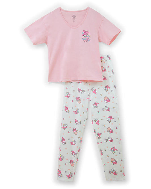 Pijama adulto juvenil mujer niña My Melody St Jacks 4080113001