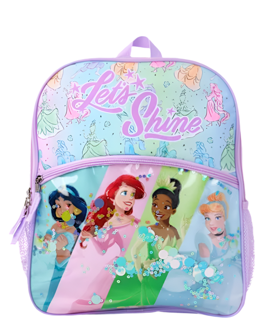 Mochila y lonchera niña Childrens place princesas disney