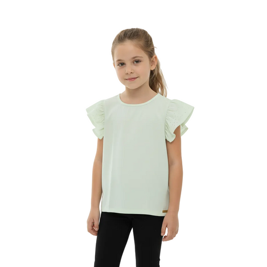 Camisa blusa blanca Quimby niña 34529-000106