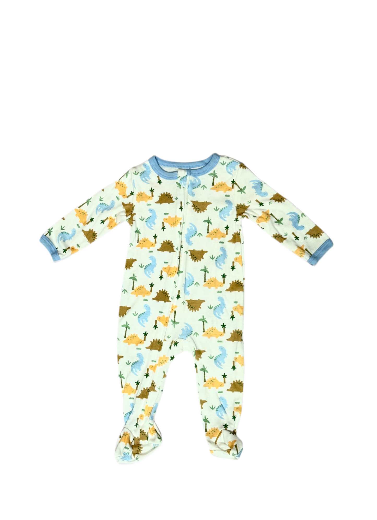 Pijama blanca dinosaurio bebe niño Tinytots D00438TT