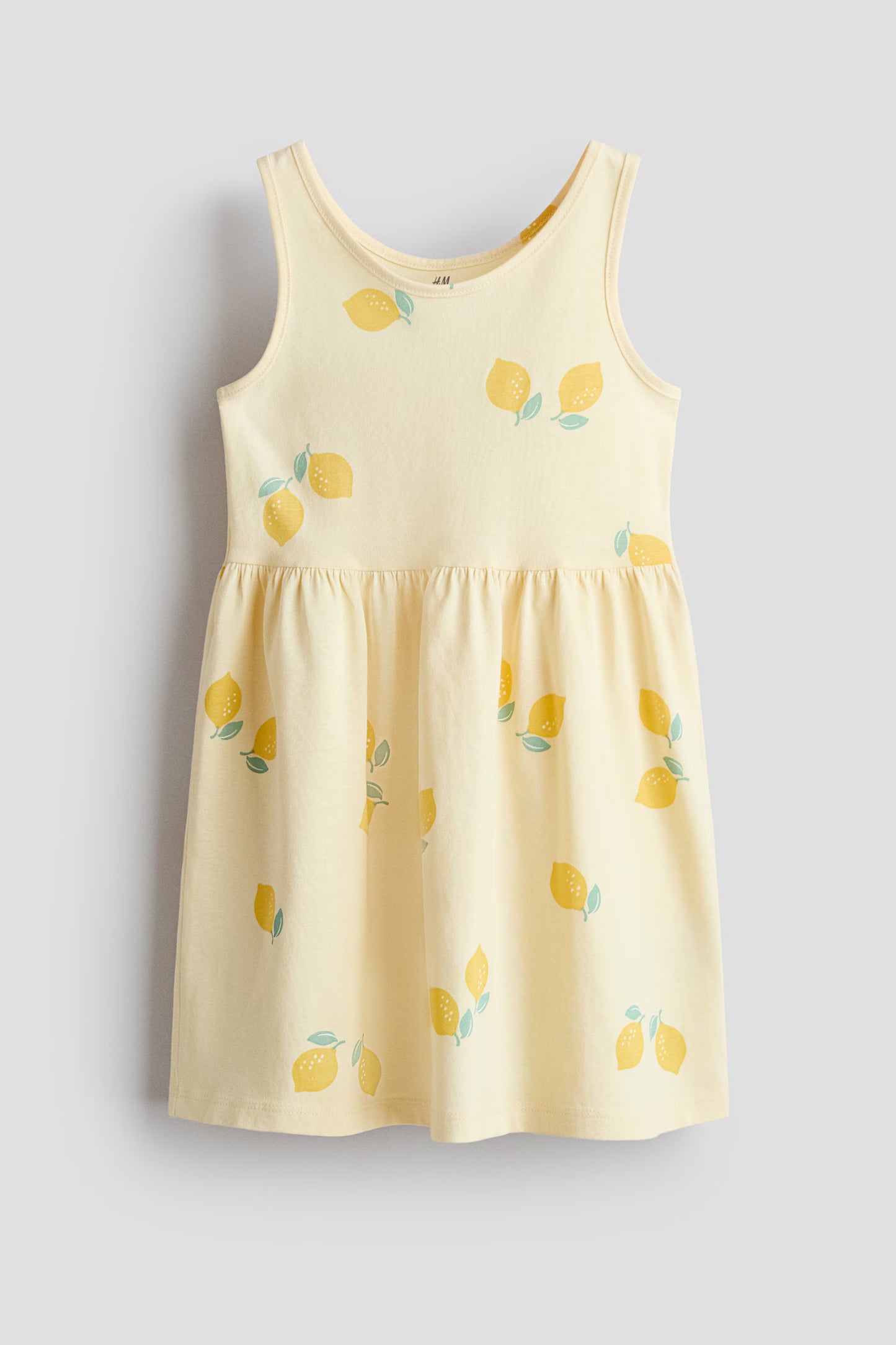 Vestido amarillo limones niña H&M 1157735133