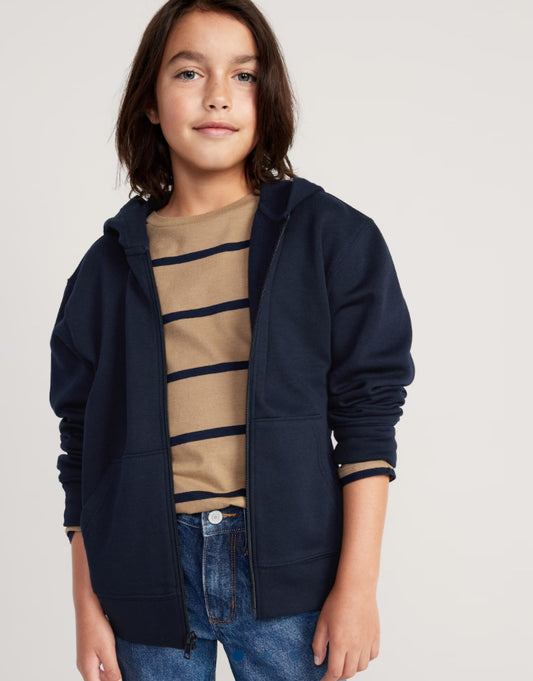 Sueter azul con gorro Old navy niño