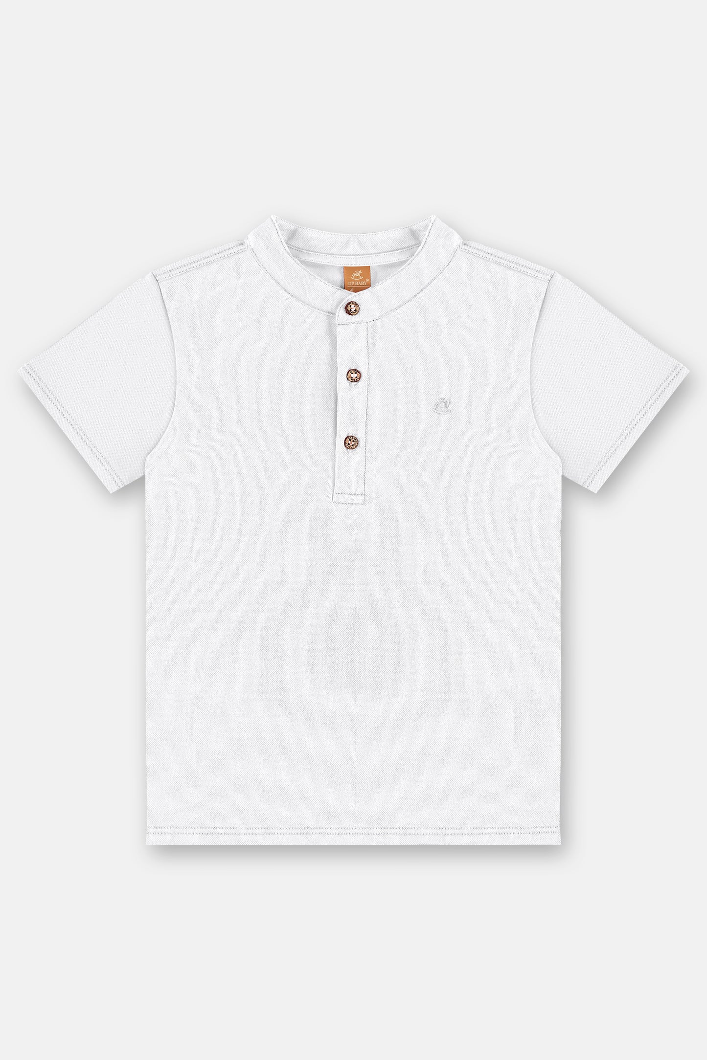 Camisa blanca henley niño Up Baby 46259-000101