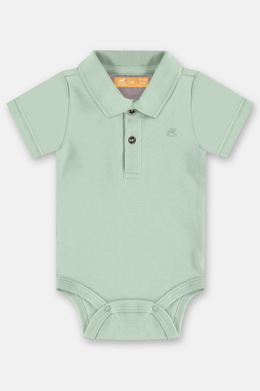Mameluco polo verde bebe niño Up Baby 46260-136007
