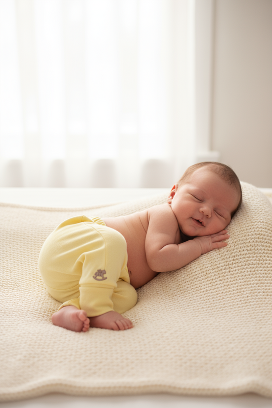 Pantalón amarillo bebe niño niña Up Baby 46272-120722