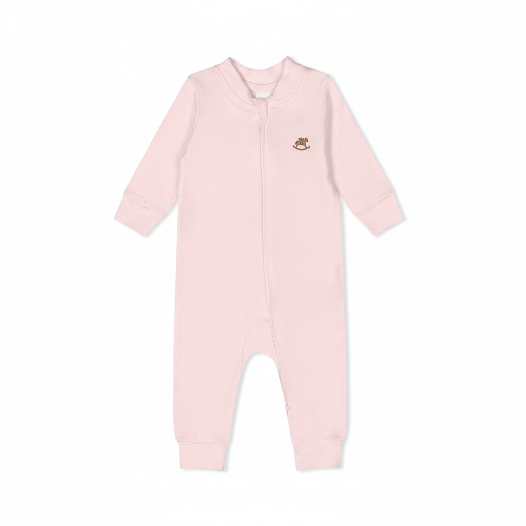 Mameluco pijama rosada bebe niña Up Baby 46274-112511 salida hospital