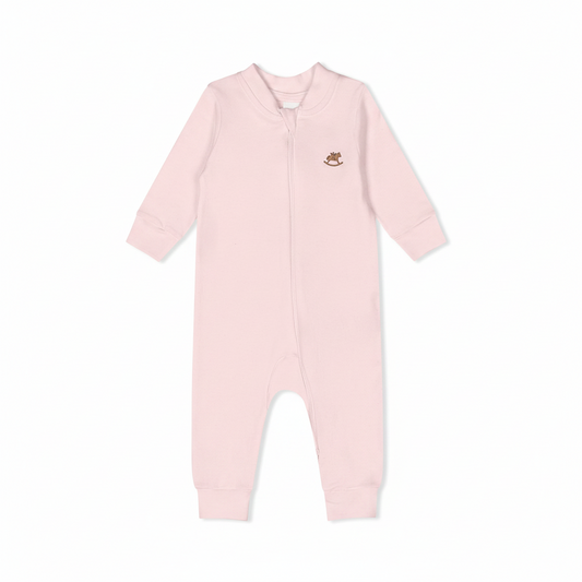 Mameluco pijama rosada bebe niña Up Baby 46274-112511 salida hospital