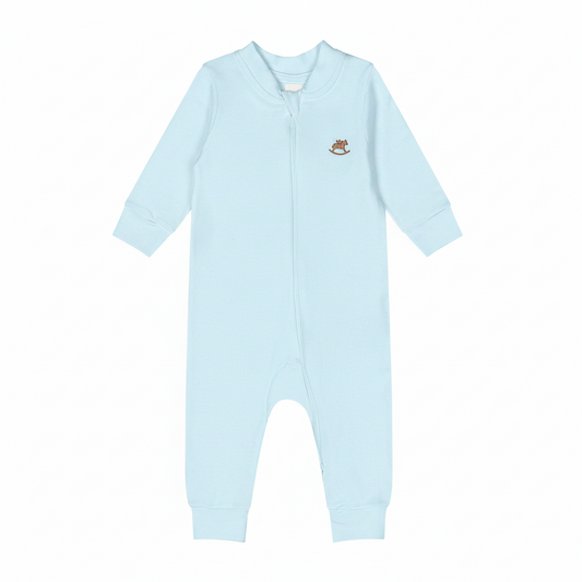Mameluco pijama azul celeste bebe niño Up Baby 46274-124202 salida hospital