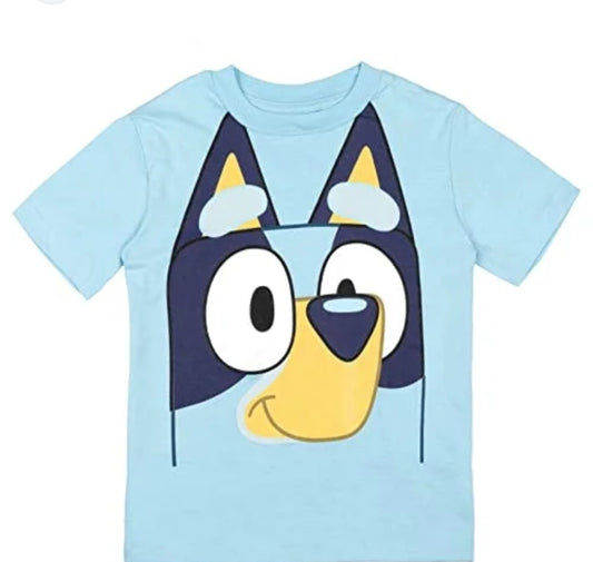 Camisa azul bluey Niño