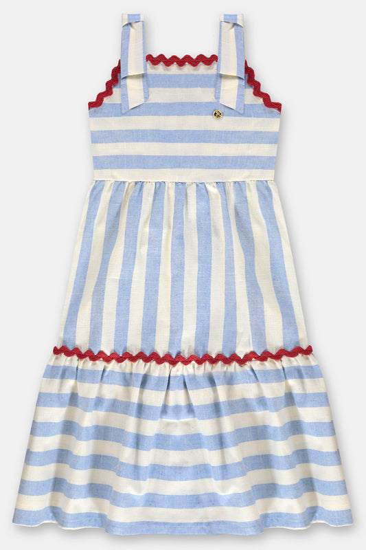 Vestido azul claro niña Up Baby 46304-154312