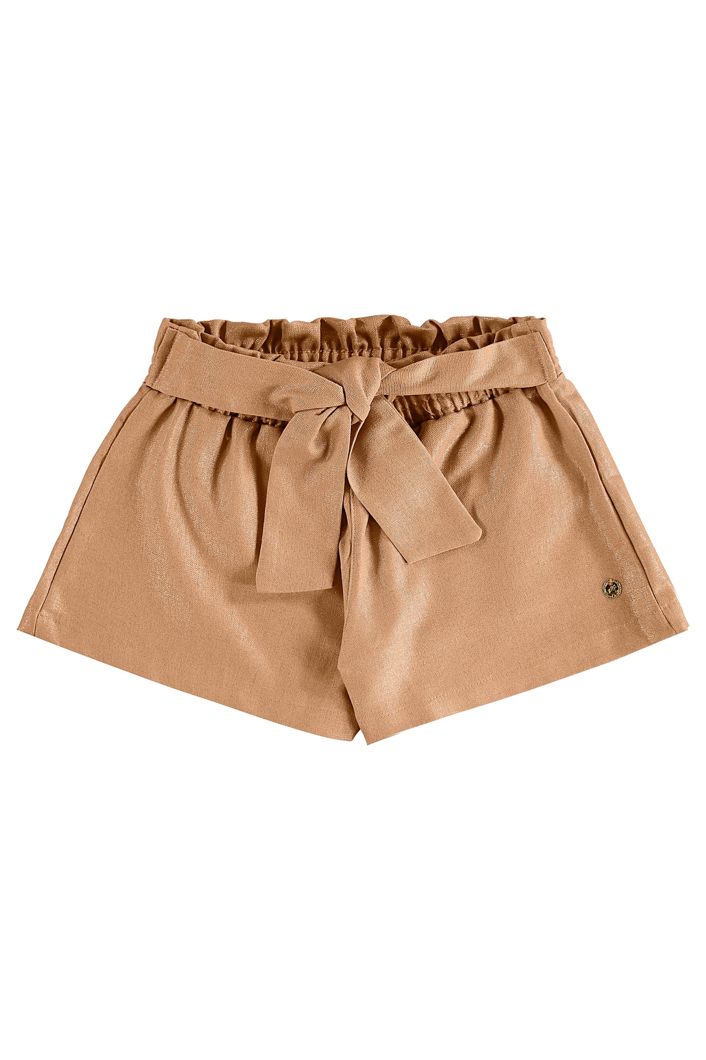 Set conjunto camisa blanca short café Up Baby 46328-000106