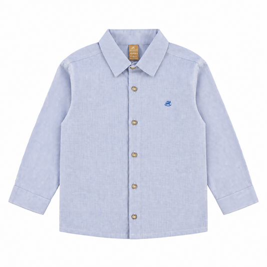 Camisa líneas azul  formal niño Up Baby 46339-184022