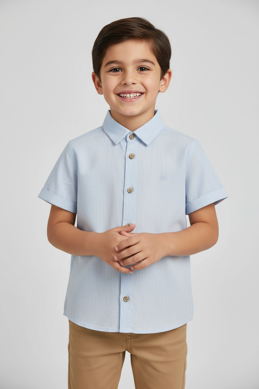 Camisa azul niño Up Baby 46345-134202
