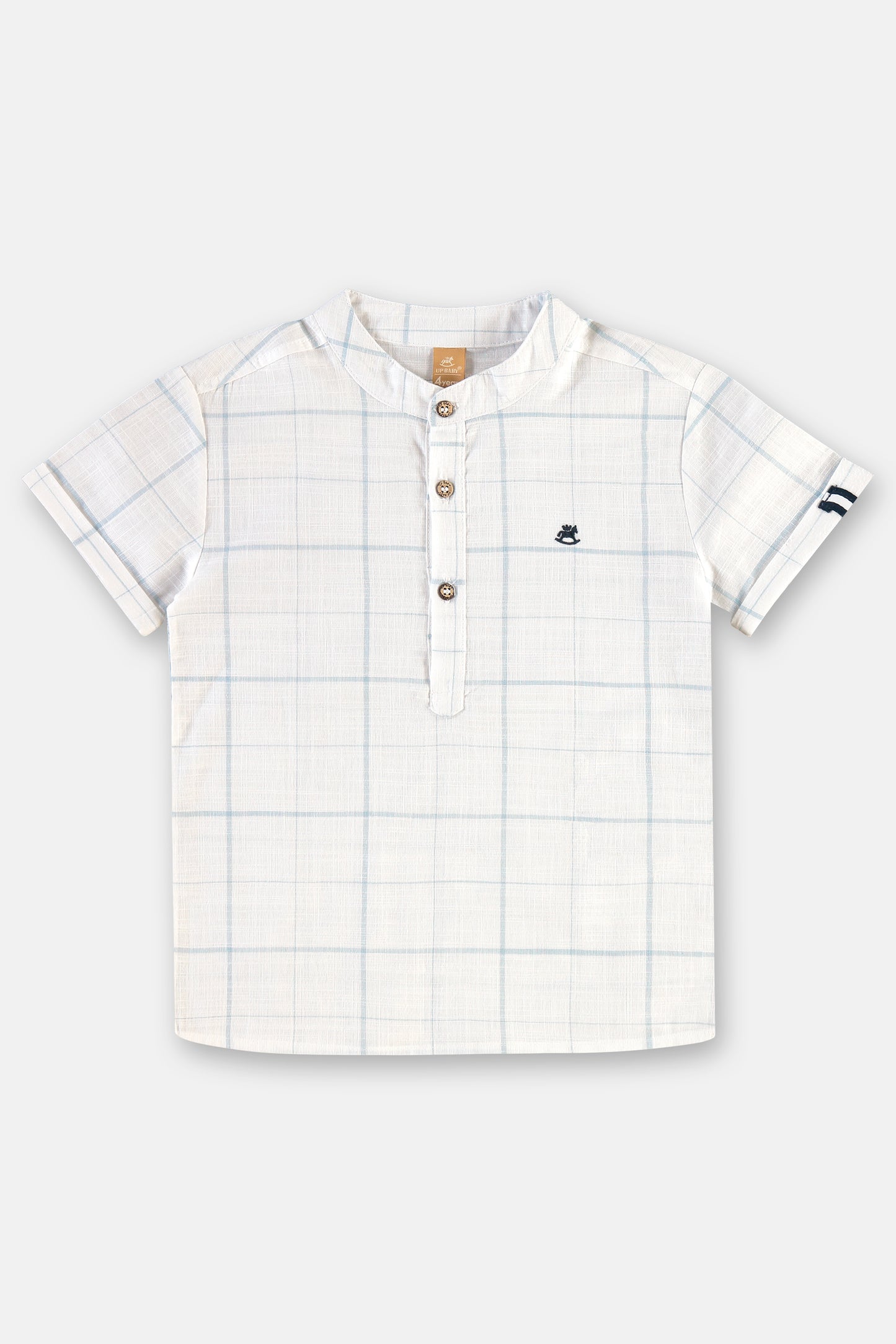 Set conjunto niño camisa blanca short negro 46346-000101