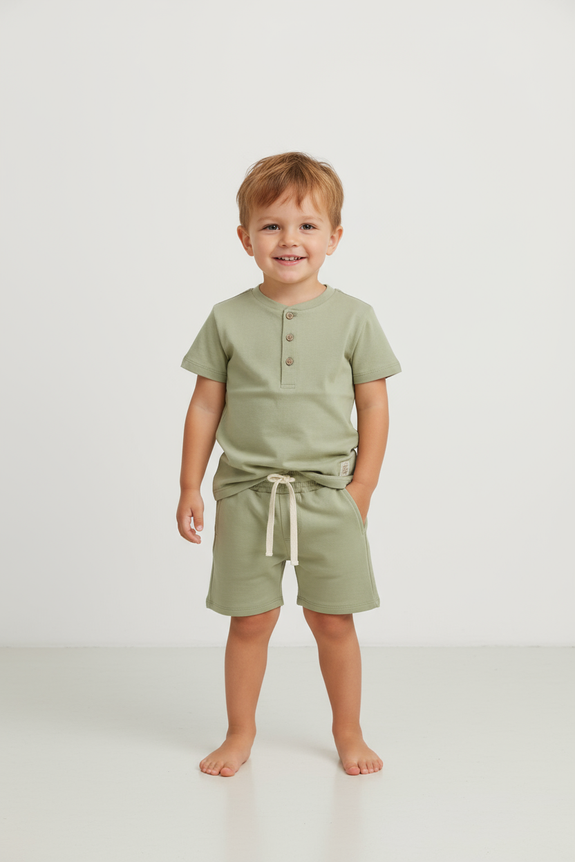 Set conjunto verde niño Up Baby 46515-160213