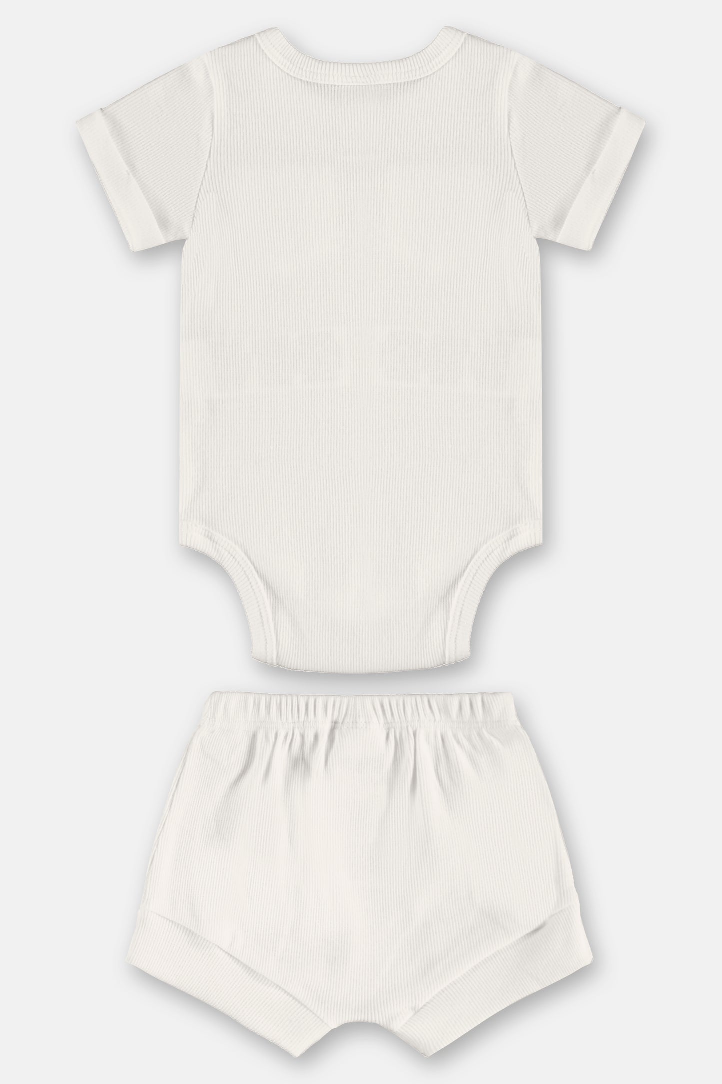 Set conjunto bebe niño mameluco blanco Up Baby 46518-000106