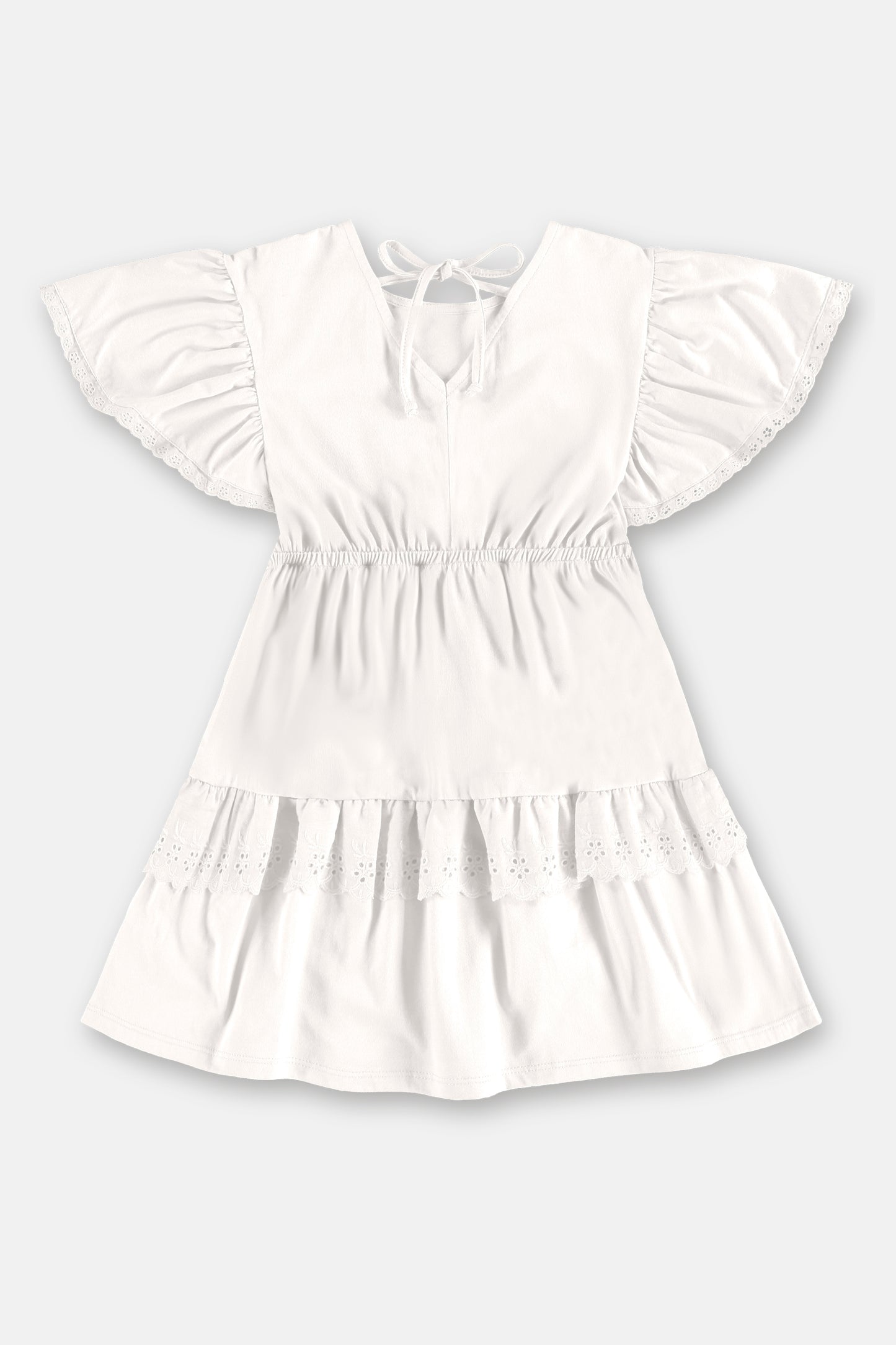 Vestido blanco niña Up Baby 46570-000106